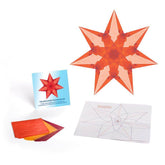 Faszinierende Fenstersterne - rot, gelb, orange Spötzl